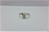 天然鑽石戒指 0.30ct D/VS2/3EX H&A 18K金 n0671