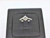 GIA頂規天然鑽石戒指 0.34ct D/IF/3EX H&A 完美無瑕 18K F0088