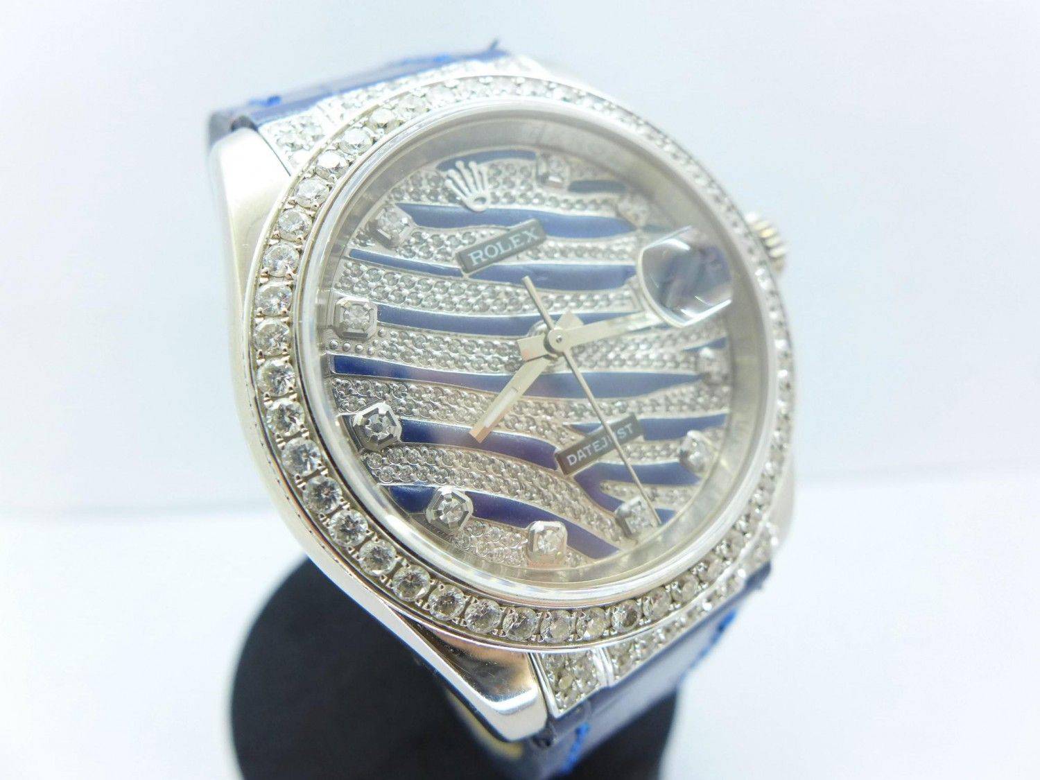 ROLEX 勞力士 DateJust 116139 18K精鑲鑽石腕錶 36mm n0148-05