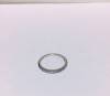Tiffany&Co.蒂芬妮 鉑金半環鑲嵌形明亮式切割鑽石戒指 20P共0.17分 PT950 F0197