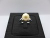 天然珍珠戒指 8.6mm 18K n0633-01