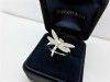 Tiffany&Co. 蒂芬妮 蜻蜓鑽石戒指 7分 18K白金 n0294