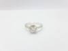天然鑽石戒指 0.3ct F/VS2/車工完美 H&A 配鑽共25分 14K F9926-01