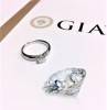 GIA天然鑽石戒指 0.30ct D/VVS1/3EX 近乎完美 H&A PT950  n0702