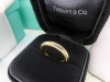 TIFFANY&CO專櫃正品Milgrain 950純鉑金+18K玫瑰金戒指 m1859