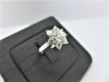 天然鑽石戒指 1.02ct F/VS1 車工完美 18K 配鑽6P共60分 n0669
